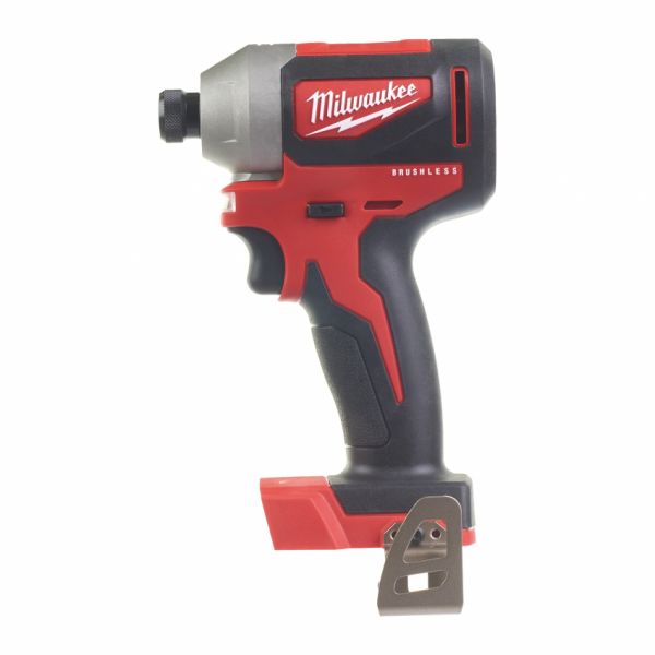 Гвинтоверт акумуляторний 1/4" HEX MILWAUKEE, M18 CBLID-402C, 180Нм, (зарядний пристрій, 2 акум.Х 4Ач, кейс)
