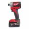 Гвинтоверт акумуляторний 1/4" HEX MILWAUKEE, M18 CBLID-402C, 180Нм, (зарядний пристрій, 2 акум.Х 4Ач, кейс)